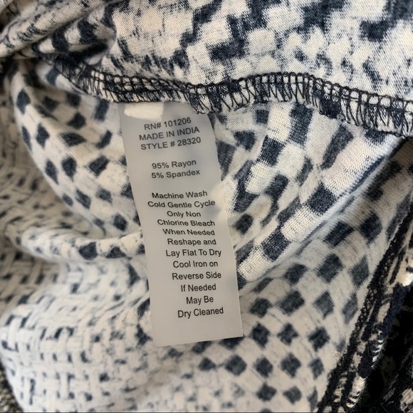 Soft Surroundings Calistoga long sleeve shirt SZ M - Picture 9 of 9